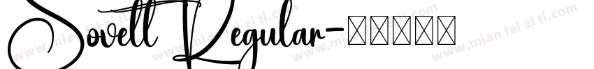 Sovett Regular字体转换